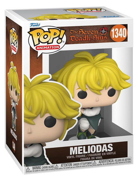 Колекційна Фігурка Funko PoP "Meliodas" № 1340 Топ продажів! Meliodas 1340 фото