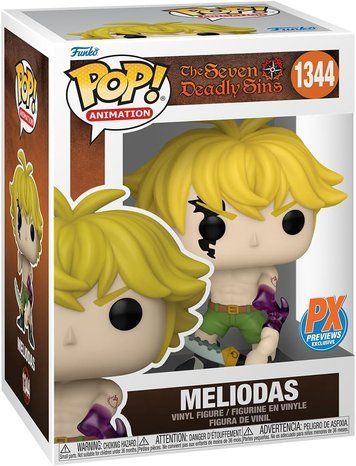 Колекційна Фігурка Funko PoP "Meliodas" № 1344 Топ продажів! Meliodas 1344 фото