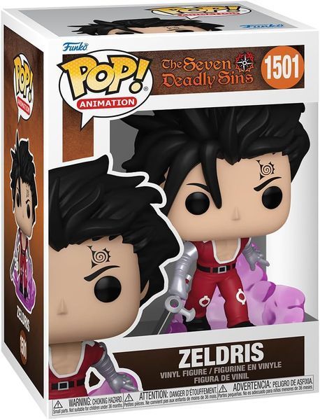 Колекційна Фігурка Funko PoP "Zeldris" №1501 Топ продажів! Zeldris №1501 фото