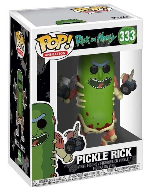 Колекційна Фігурка Funko PoP "Rick & Morty - Pickle Rick" № 333 Топ продажів! Pickle Rick №333 фото