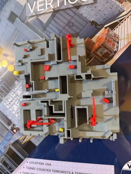Арт рамка 3D карти "Vertigo&rdquo; з гри Counter Strike Vertigo v.2 фото
