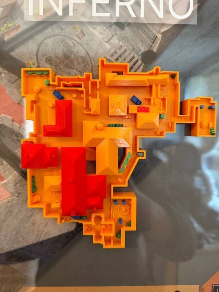 Арт рамка 3D карти "Inferno&rdquo; з гри Counter Strike Inferno v.2 фото