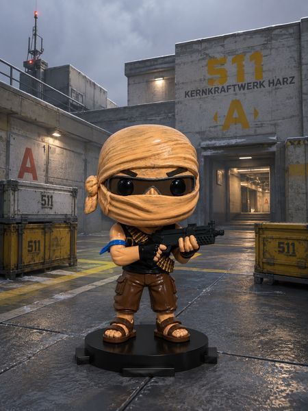 Друкована Арт фігурка Counter Strike Hunter agent-02.2 фото